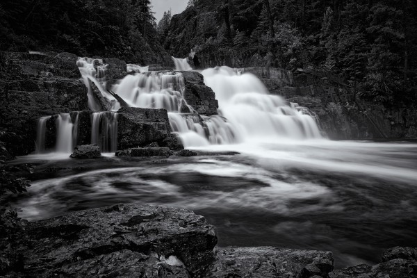 Lower Myra Falls by Andrew Wasik
